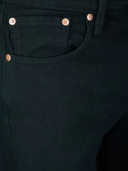 Cropp blugi drepți Levi's® zdrențuiți cu 5 buzunare albastru
