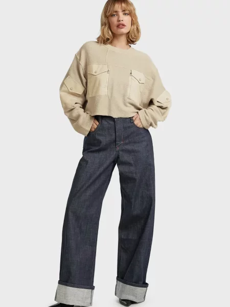 Светр G-star Raw бежевий