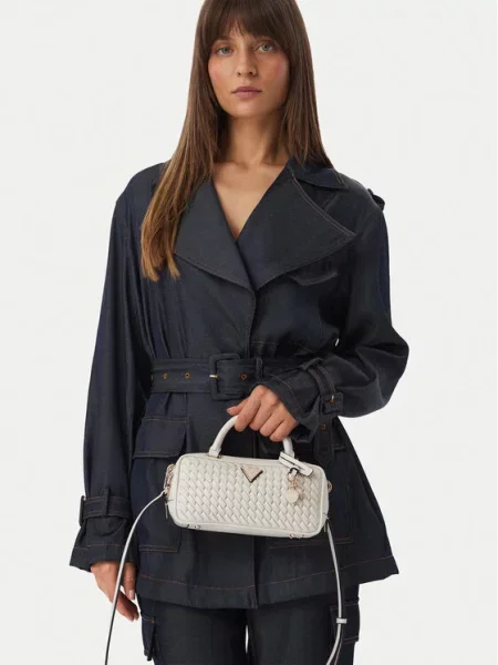 Torbica Guess Kora Mini Krem