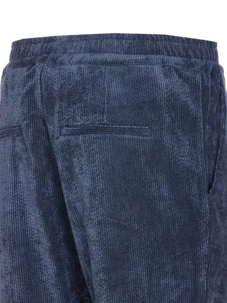 Manšestrové pás kalhoty Family First modré