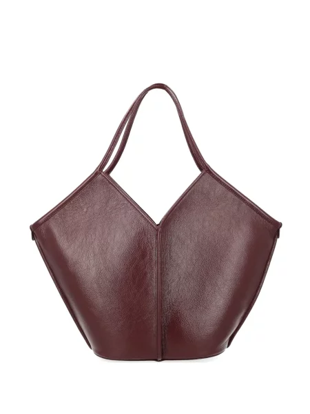 Torebka Hereu z przetarciami brązowa