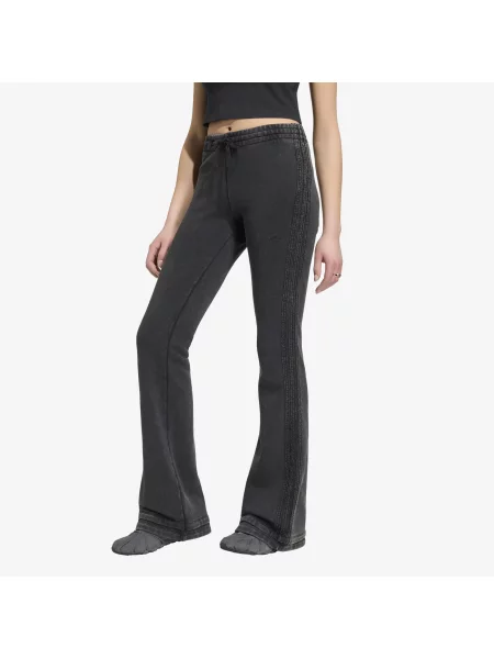 Pantaloni de trening adidas SST Bootcut Pant Black S negru