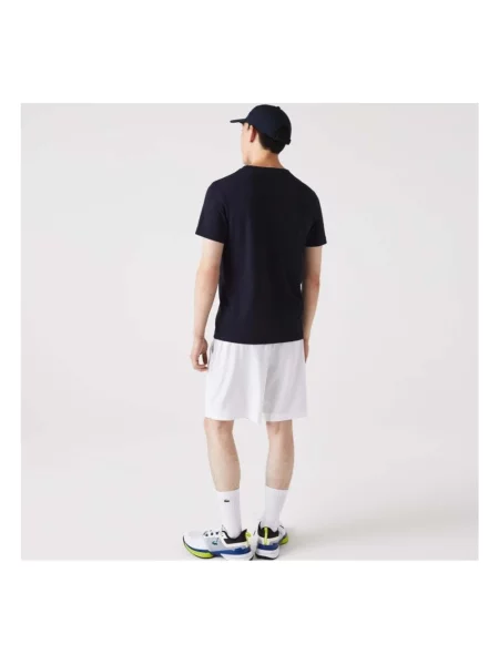 Lacoste t-shirt granatowy niebieska