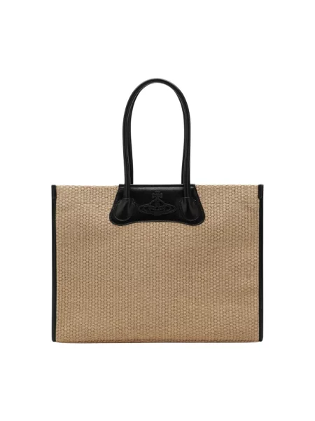 Shopperka Vivienne Westwood beżowa
