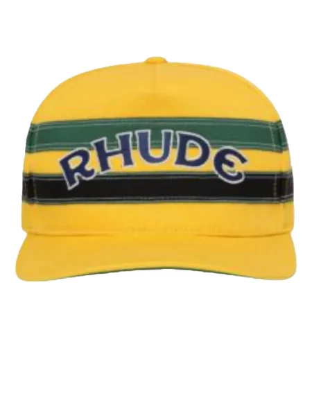Șapcă Rhude cu imagine galben