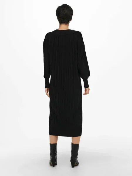 ONLY Rochie tricotată New Tessa negru