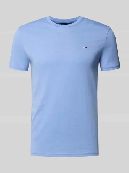 T-shirt o kroju regular fit z mieszanki bawełny Tommy Jeans