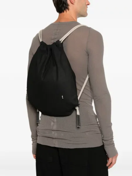 Rucsac Rick Owens cu cordon negru