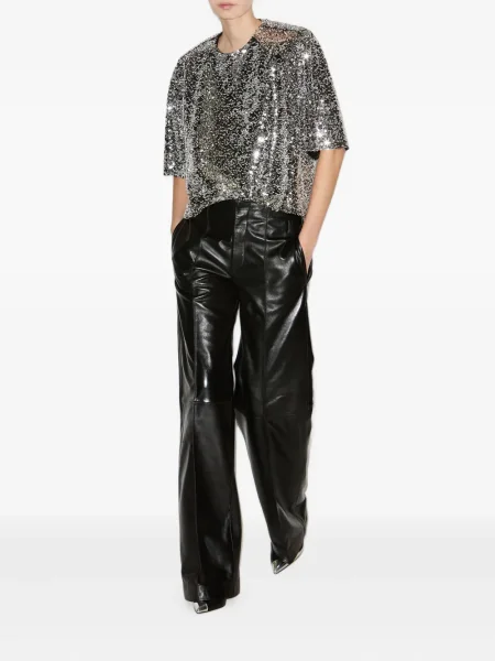 Top Isabel Marant argintiu