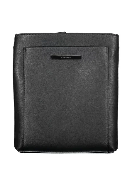 Geantă Calvin Klein cu autograf negru