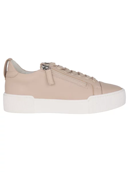 Sneakersy Högl zamszowe beżowe