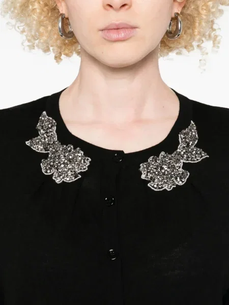 Cardigan Liviana Conti de lână negru