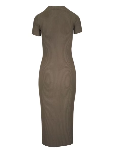 Rochie midi Vince până la genunchi de costum verde