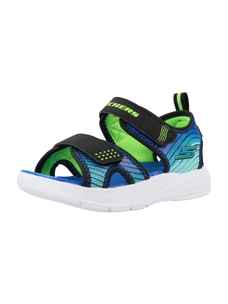 Skechers Szandál Microspec-Splash Színes kék