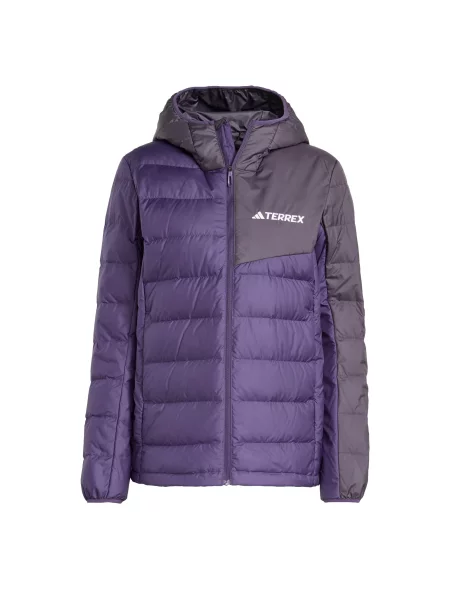 ADIDAS TERREX Outdoorová bunda Multi lilek / ostružinová bílá