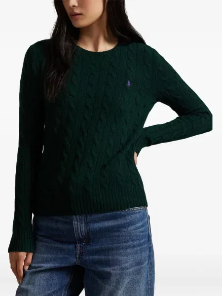 Căciulă Polo Ralph Lauren cu broderie cu dungi cowboy roșu