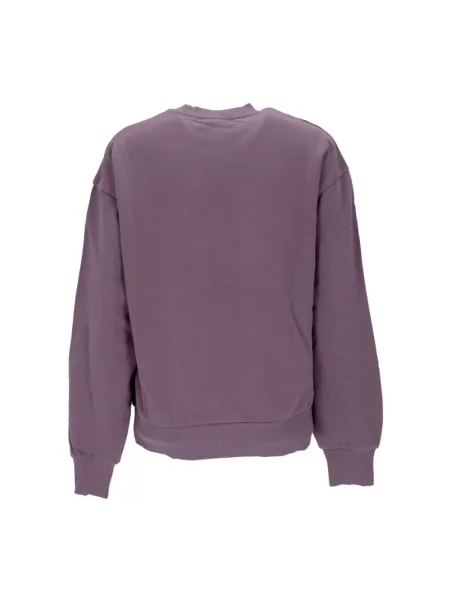 Bluza Carhartt Wip z dekoltem w serek fioletowa