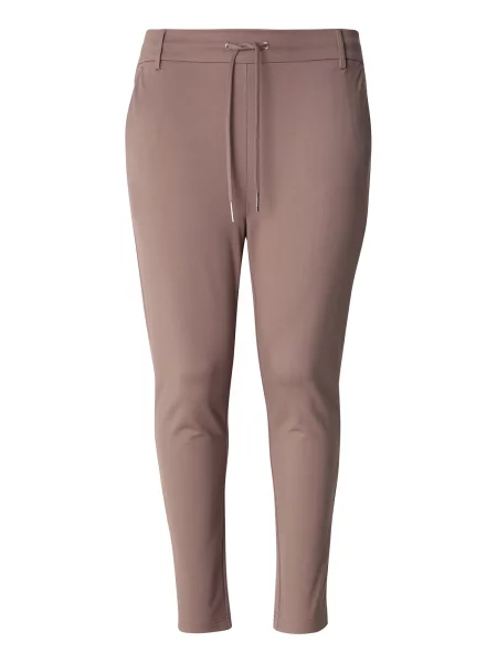 ONLY Carmakoma Pantaloni CARGOLDTRASH CLASSIC ciocolatiu