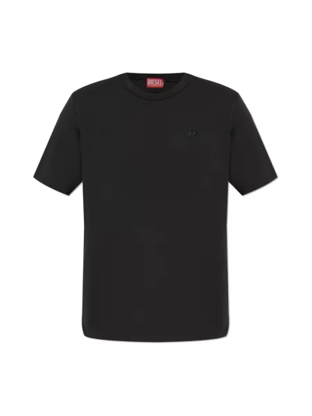 Diesel Koszulki Mężczyzna T-shirt czarny