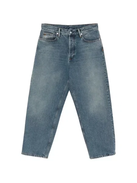 Blugi Nine In The Morning cu broderie albastru