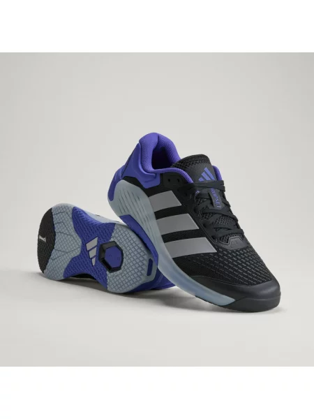 ADIDAS PERFORMANCE Sportovní boty Dropset 4 světle šedá / fialkově modrá černá