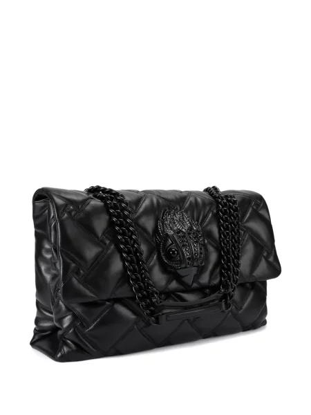 Prošívaná kabelka Kurt Geiger London černá