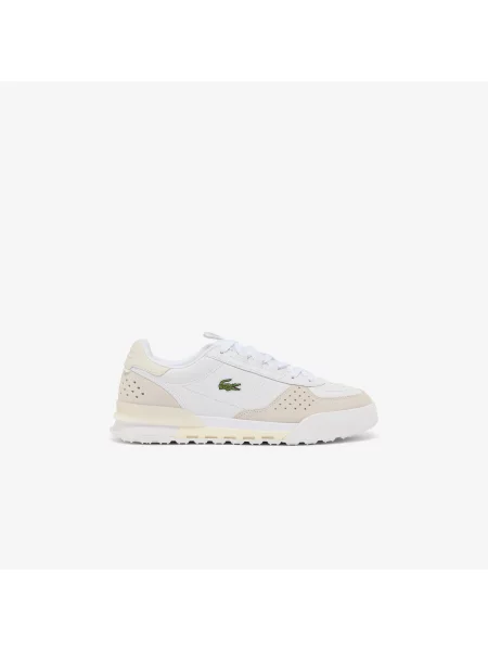 Lacoste Skórzane Sneakersy Slam Break białe