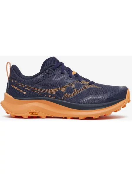 Buty do biegania Saucony Peregrine 16 ciemnoniebiesko pomarańczowe 36 niebieskie