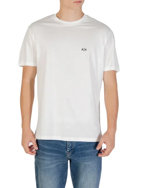 Tricou Armani Exchange alb