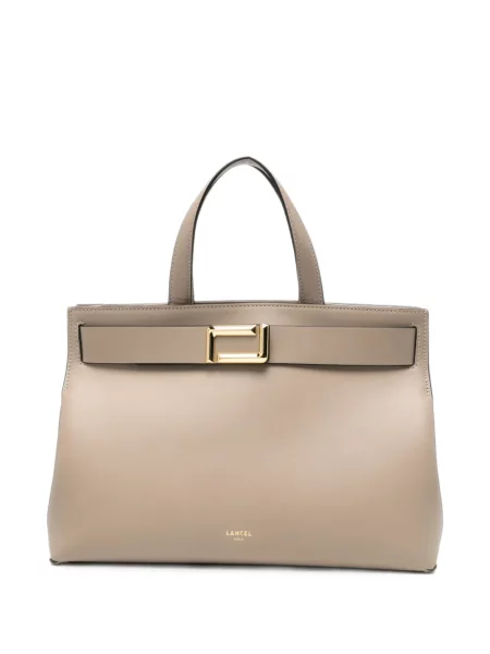Geantă shopper Lancel din piele cu cataramă