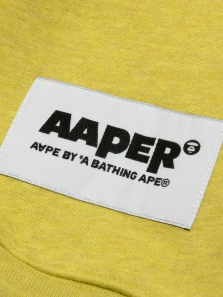 Hanorac cu glugă Aape By A Bathing Ape galben