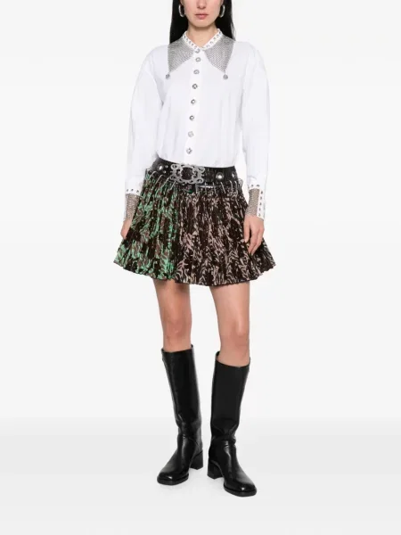 Kołnierzykowy koszula Chopova Lowena biała