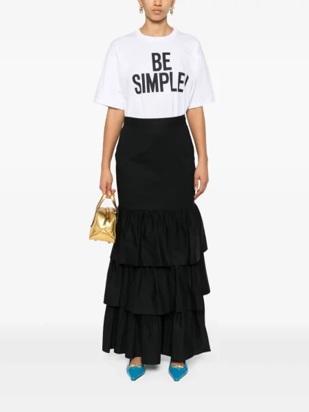 Póló Moschino nyomtatás fehér