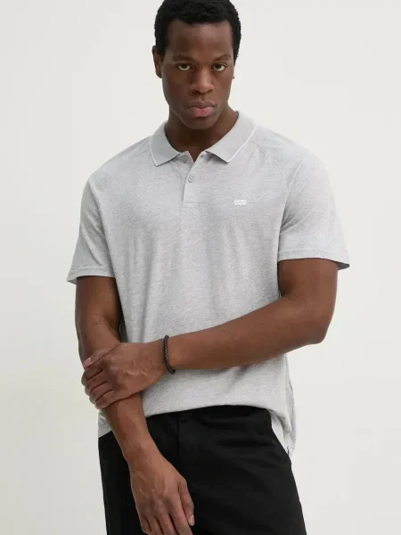 Polo Levi's SHORELINE TECH POLO siva
