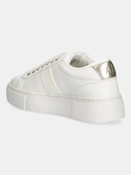 Sneakerși Armani Exchange alb
