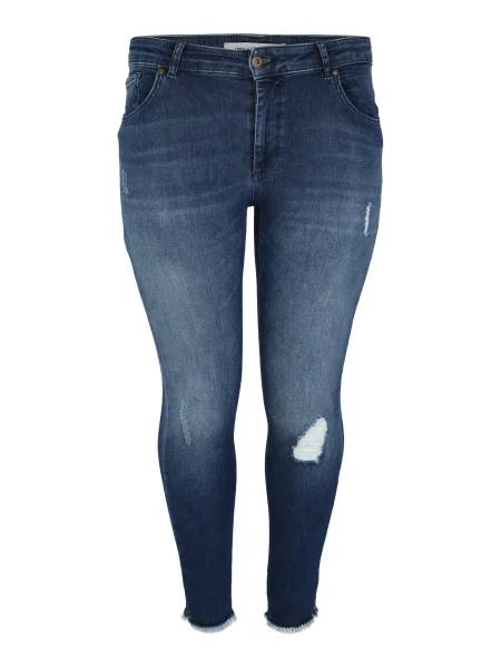 ONLY Carmakoma Jeans Willy denim / maro deschis albastru