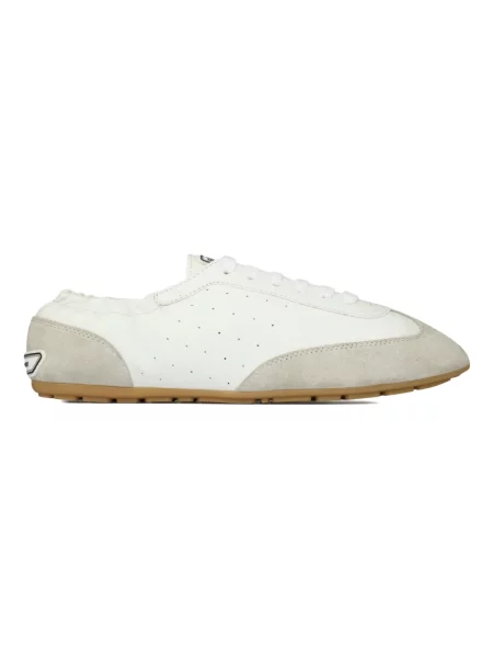 Sneakersy Saint Laurent skórzane białe