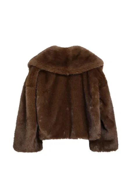 Striukė Bb Couture su kailiu ruda