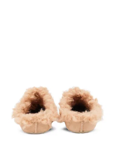 Papuci de casă Mm6 Maison Margiela cu imagine din piele de oaie