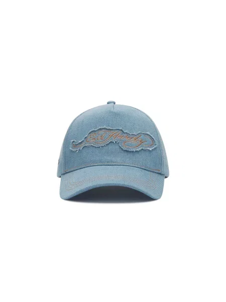 Ed Hardy Čiapka denim modrá