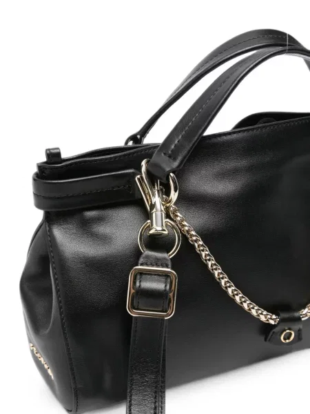 Colier Orciani din piele negru