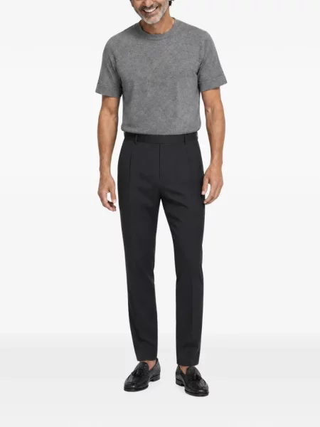 Tricou Franzese Collection gri