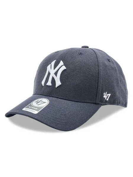 47 Brand Шапка с козирка MLB New York Yankees MVP SNAPBACK Тъмносин