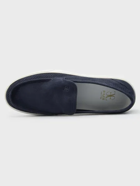 Мокасины Fabi синие