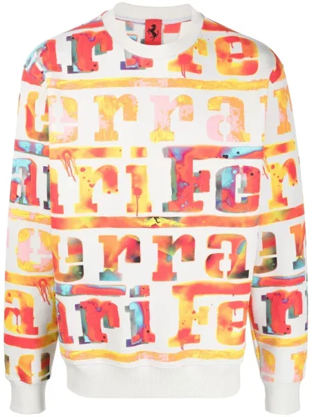 Mikina Ferrari šedá