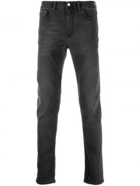 Blugi skinny Acne Studios skinny fit negru