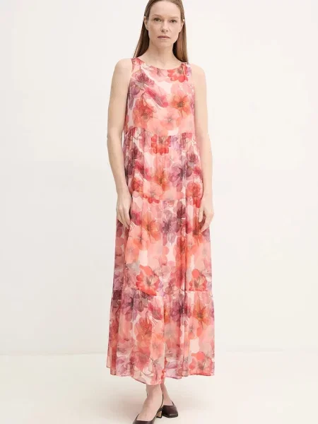 Marc Aurel rochie maxi drept portocaliu