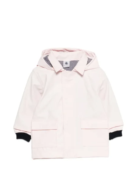 Kurtka dziecięca Petit Bateau różowa