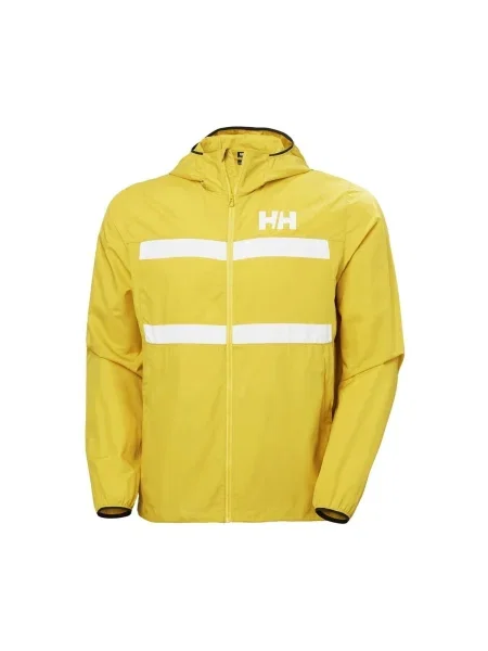 Pánska bunda Helly Hansen Salt Striped Windbreaker gold rush zlatá
