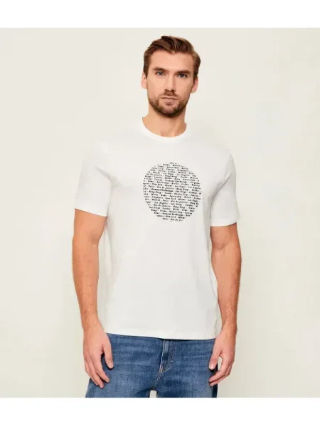 Armani Exchange Tricou alb